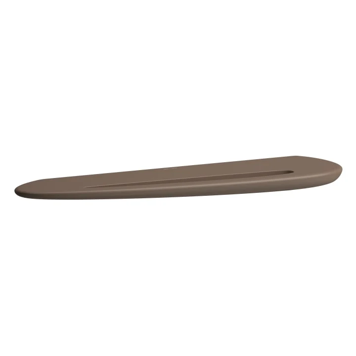 LAUFEN Ceramic shelf with integrated towel holder H870972