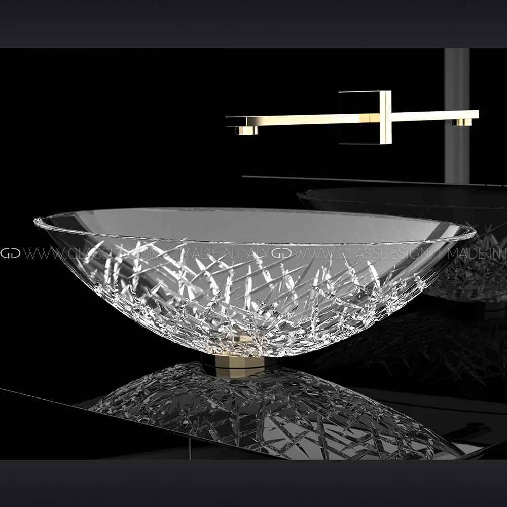 Glass Design Ice Oval XL Lux Sotto ICEOVXLSSLF4