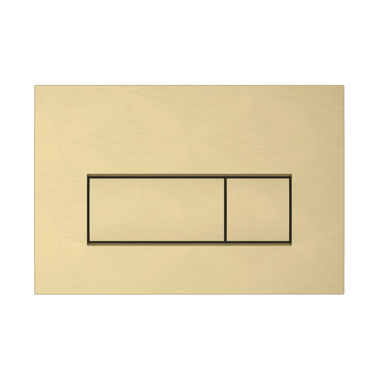 VitrA Loop Square Flush Plate - Brushed Brass 740-2325