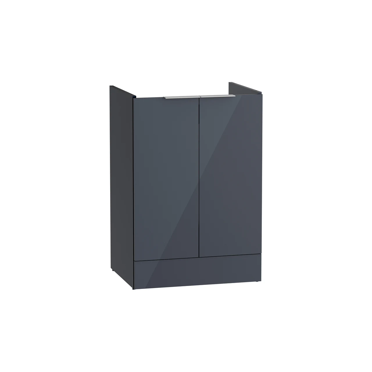 VitrA S20 Square Floor-standing Washbasin Unit – 60cm 81229