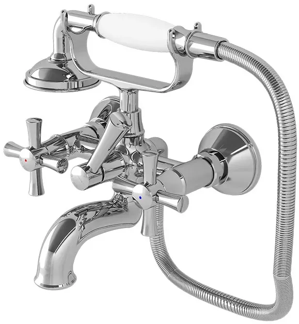 TOTO "Gloria" Cross Handle Combination Bath & Shower Set ( TX411SGNC ) TX411SGC