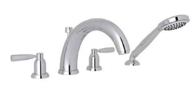 Perrin & Rowe Freestanding bath shower mixer 3990