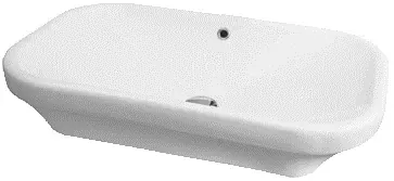 TOTO Console Lavatory w/bracket (600 x 370 x 110 mm) LW630JW/F#W