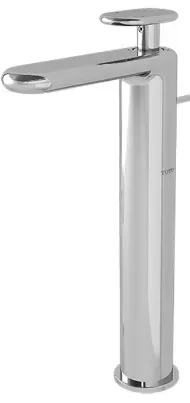 TOTO "Lozza" Extended Single Lever Lavatory Faucet W/ 1" Pop-Up Waste (Height= 304 mm)