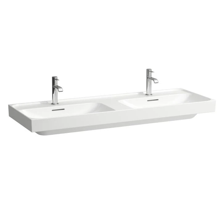 LAUFEN Double washbasin 130 × 46 cm