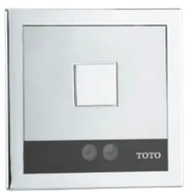 TOTO Concealed Urinal Sensor Flush Valve w/ Manual Flush Button (AC Type)1.5L