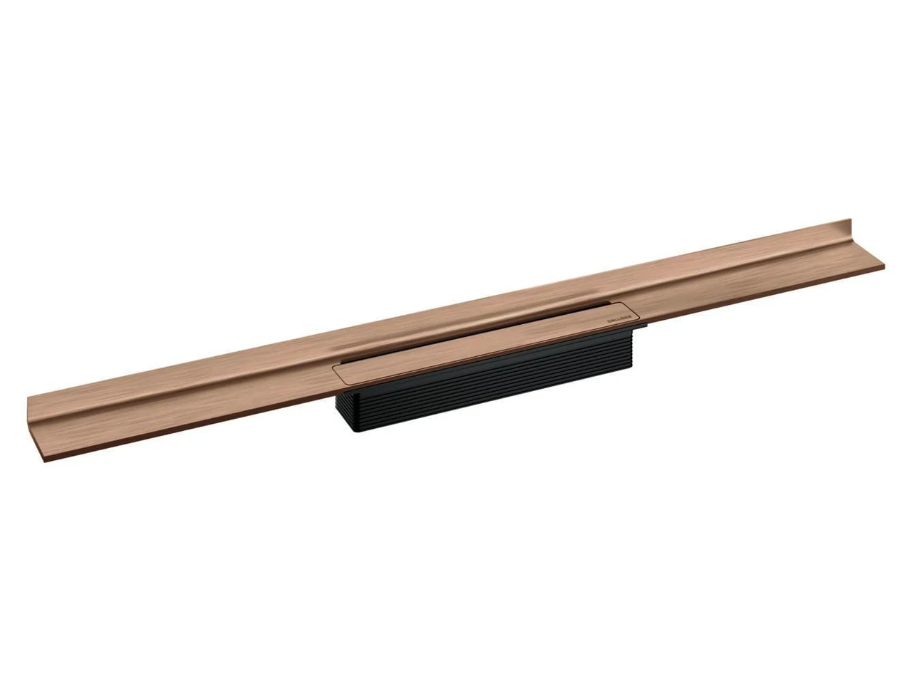 Dallmer Shower channel CeraWall Select red gold matt, 1100 mm