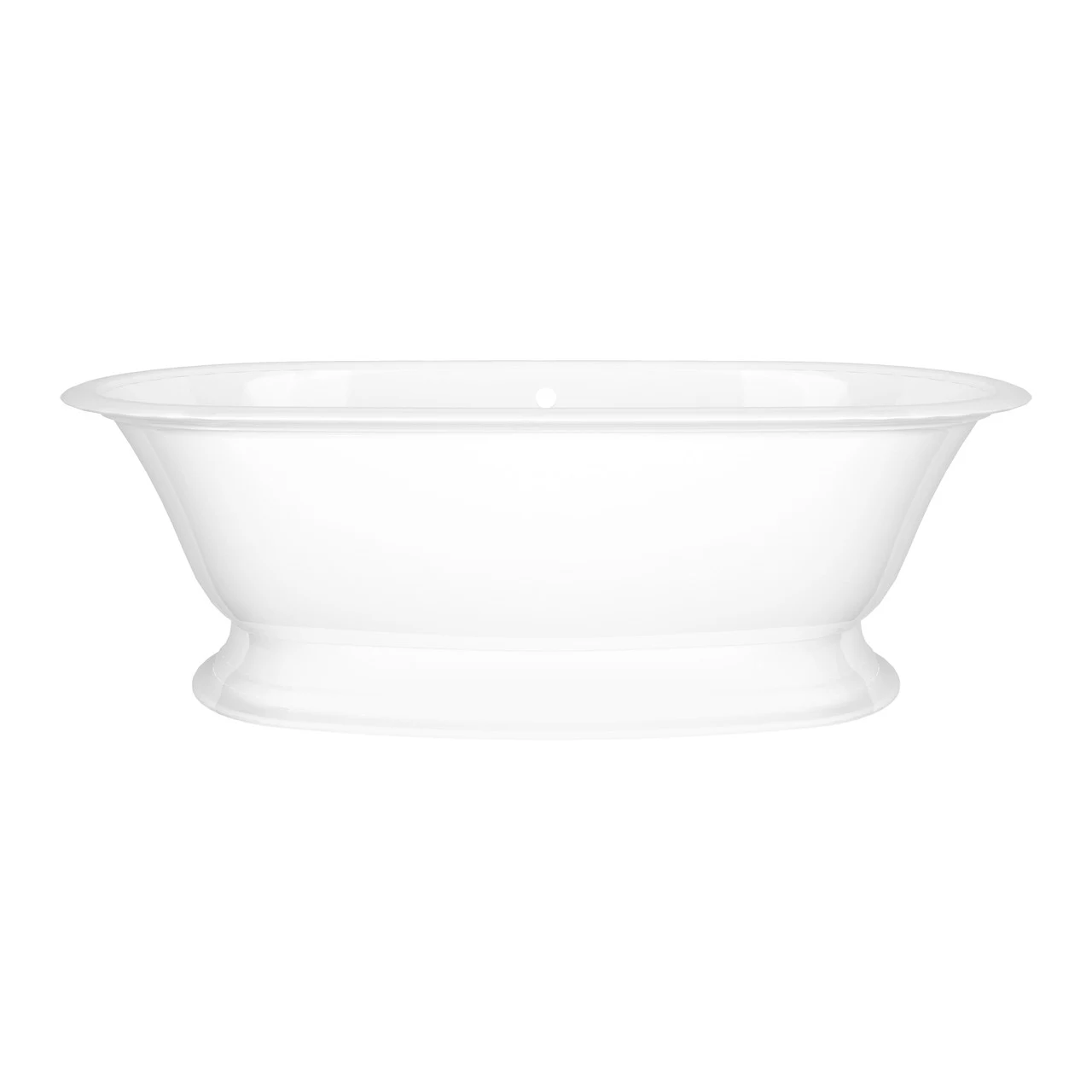 Victoria + Albert Elwick 75" x 36" Freestanding Soaking Pedestal Bathtub With Void ELWOF