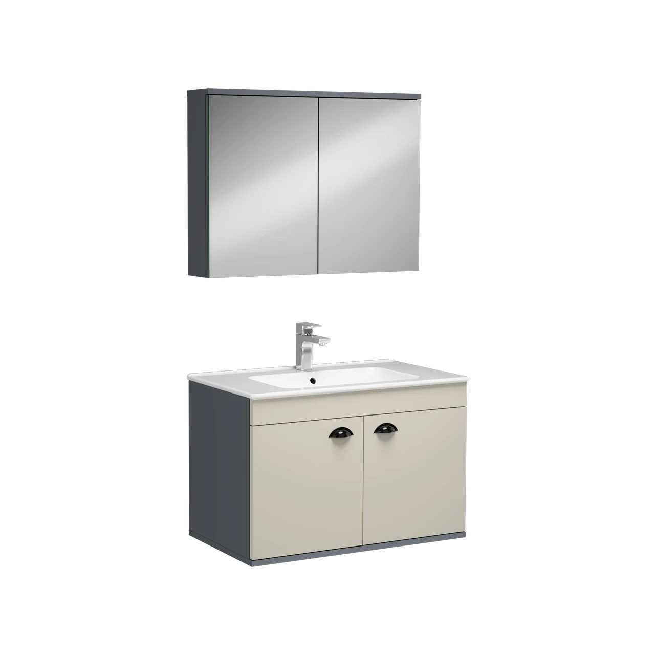 Isvea Modico Washbasin Cabinet 80 cm 21MDS521080I