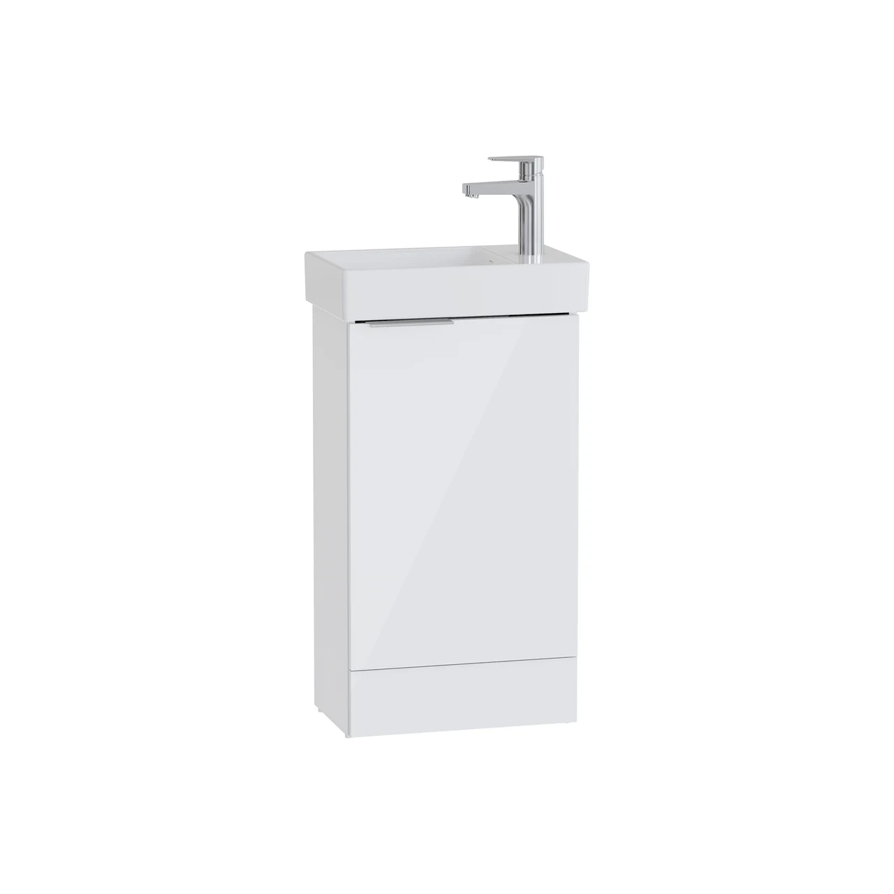 VitrA S20 Square Floor-standing Washbasin Unit – 45cm 80023