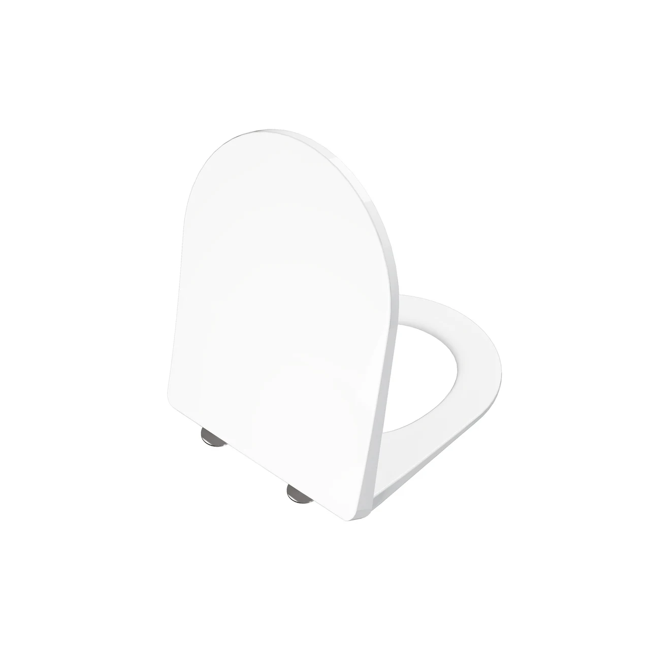 VitrA Universal Soft-Closing Toilet Seat, Super Slim - Round 208-003R009