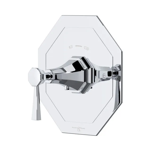 Perrin & Rowe Concealed thermostatic shower mixer without flow control with lever handle 5157