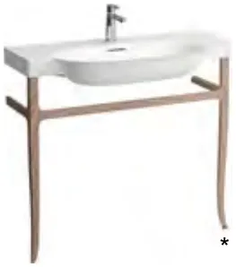 LAUFEN Washbasin frame 98 × 32 × 82 cm