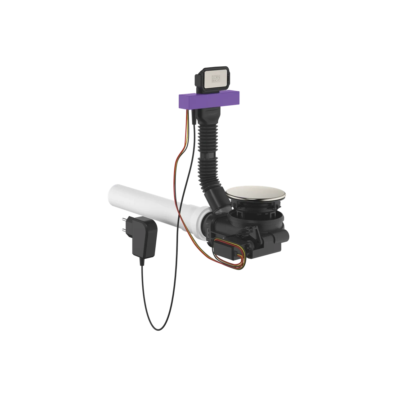Dornbracht Pop-up waste and overflow with electronic control 10410004