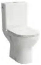 LAUFEN Floorstanding WC 65 × 36 × 42 cm close-coupled, rimless