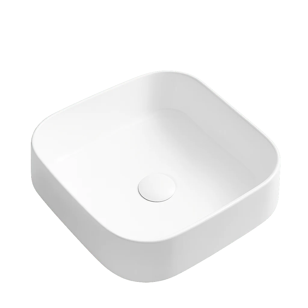 Oceandell Rounded Square Countertop Washbasin BSA-0020