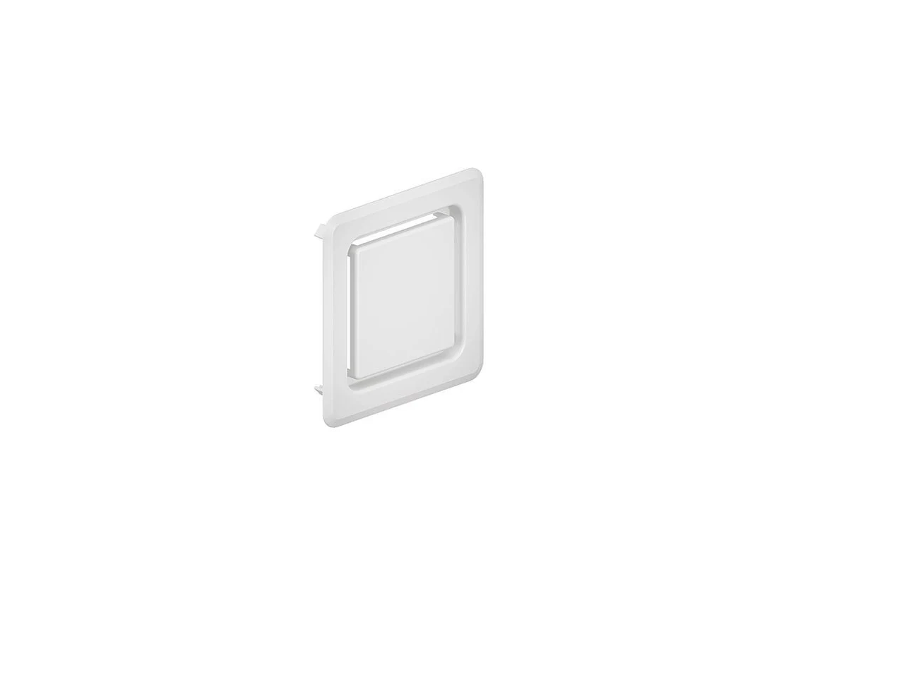 Dallmer Cover plate DallVent WE, white