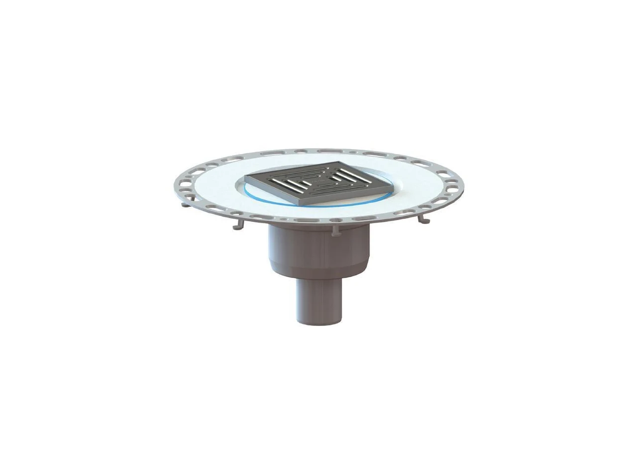 Dallmer Floor drain TistoPlan vertical K 12, DN 50, 120 x 120 mm 513472