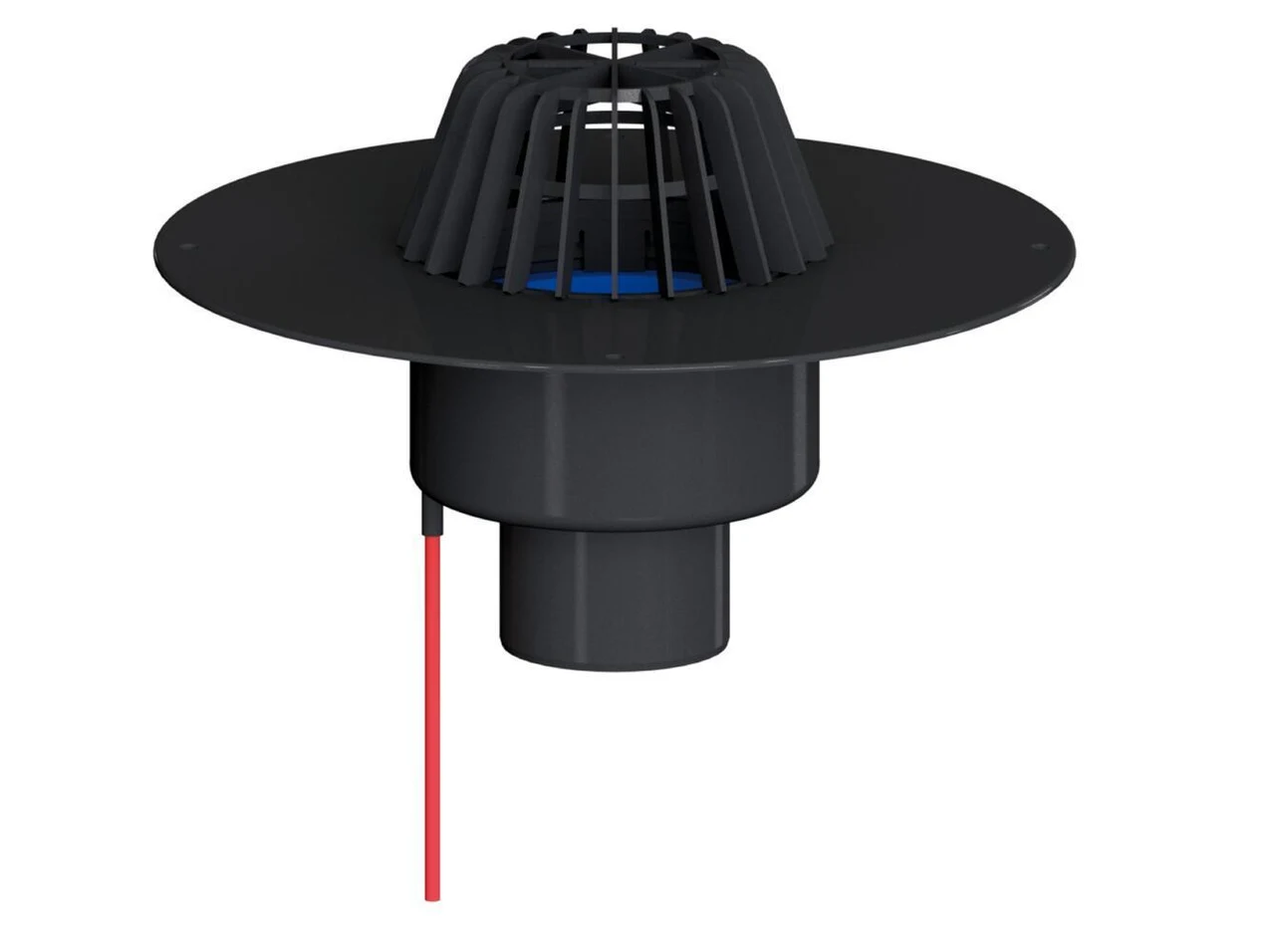 Dallmer Roof drain type 62 H FPO, heated, DN 90