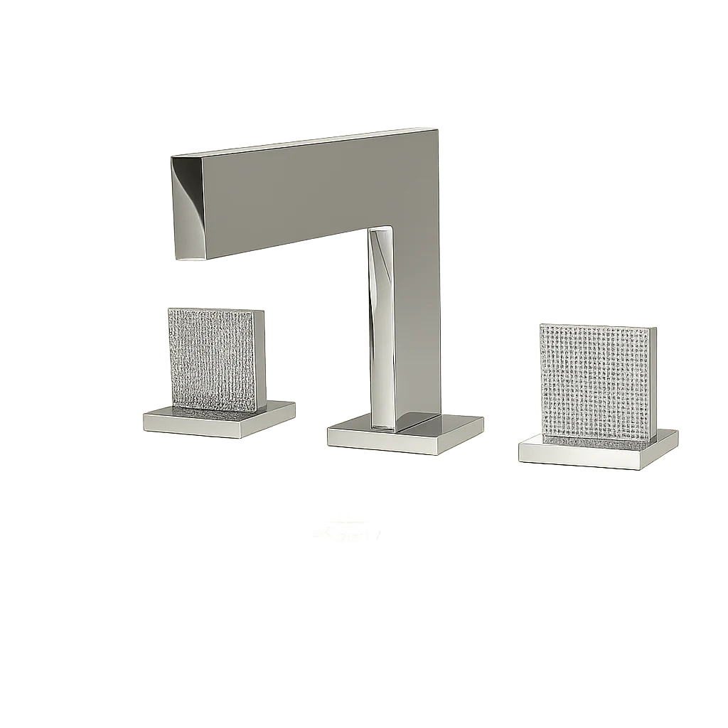Oceandell Three-Hole Widespread Basin Mixer MHA-0006