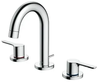 TOTO TOTO "LB" Two Handle Lavatory Faucet ( 3 Hole )(with Popup)(TLS01201DA) TLS01201DB