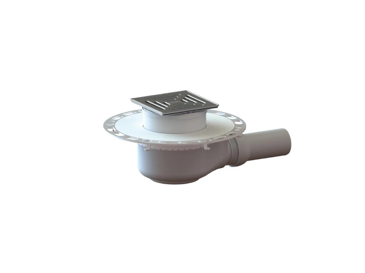 Dallmer Floor drain TistoDrain CS 12, DN 50, 120 x 120 mm