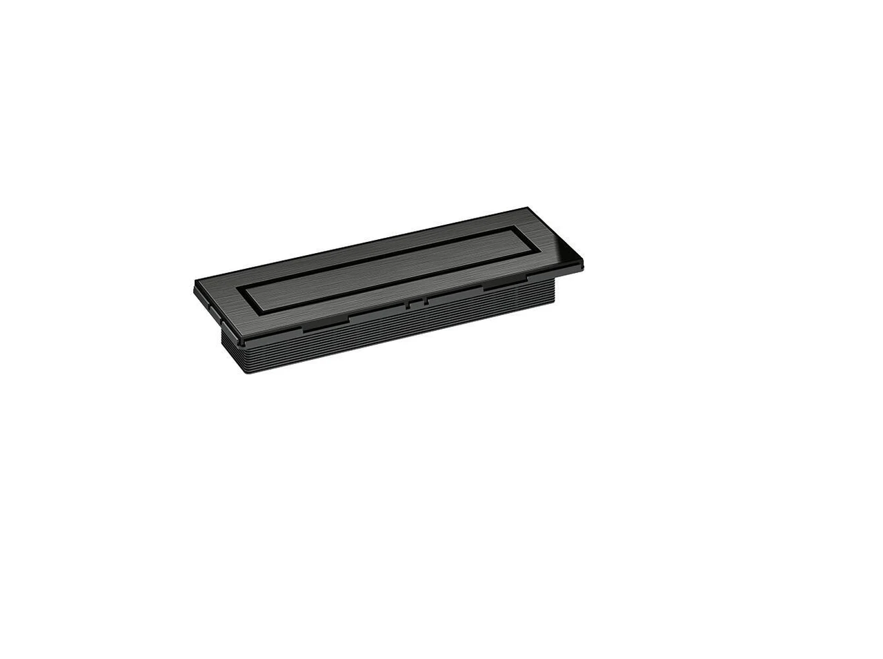 Dallmer Shower channel CeraNiveau black matt