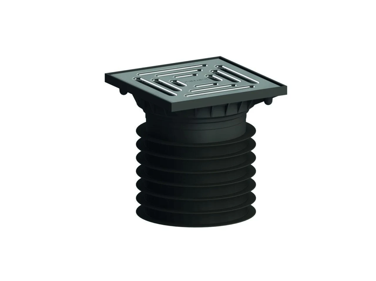 Dallmer Floor drain PRONTO K, DN 100, 120 x 120 mm 700360