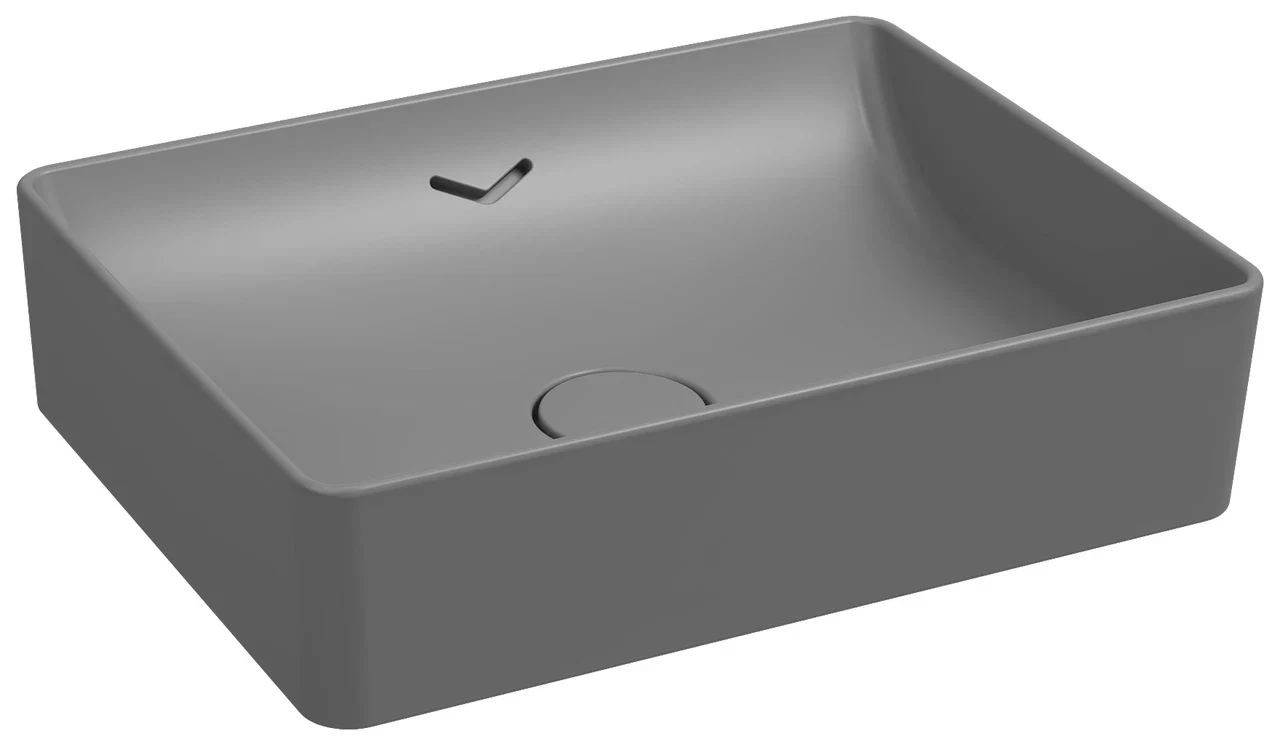 Isvea Vea Counter-Top Washbasin 50 cm Stone Gray 10VAS6056I