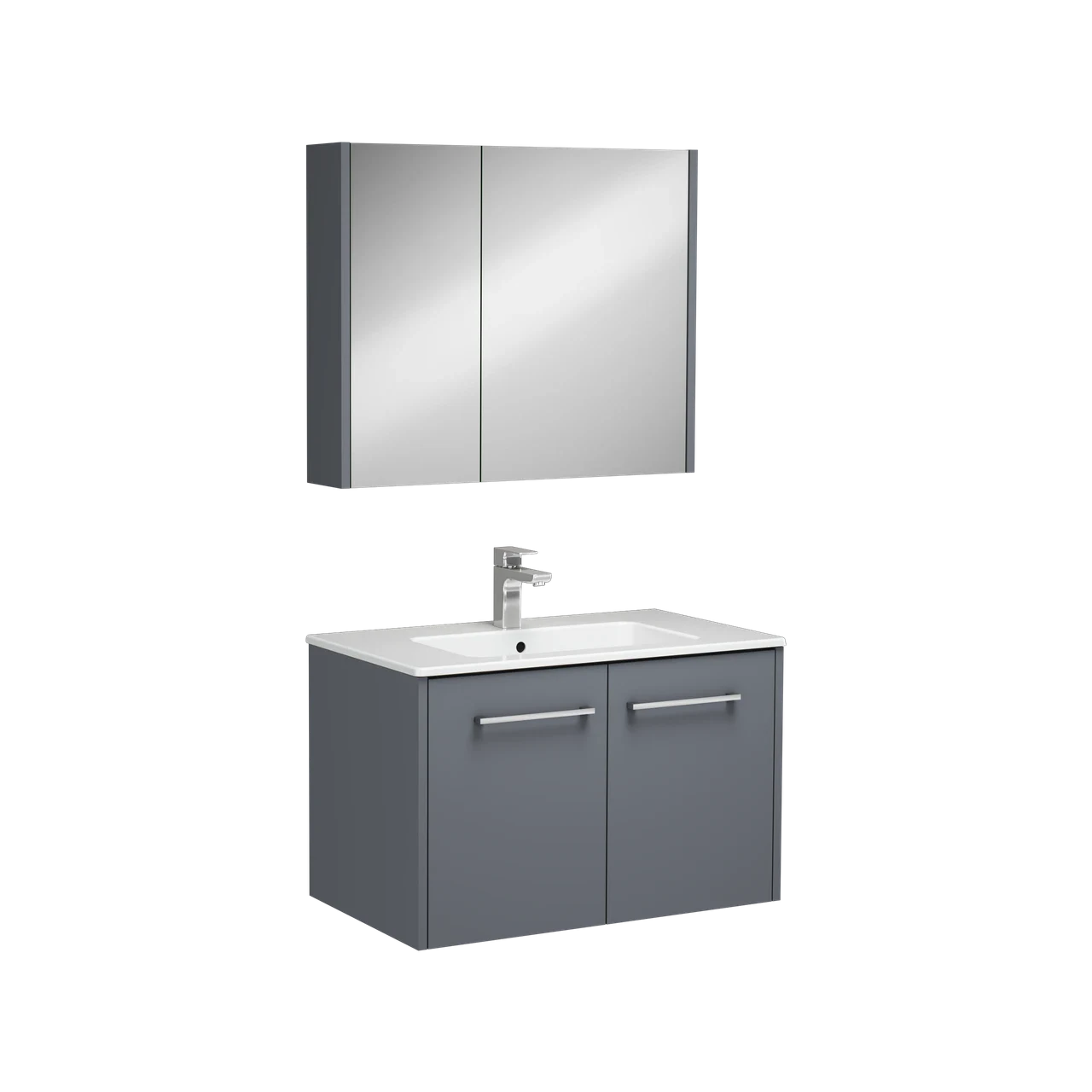 Isvea Combinato Washbasin Cabinet with Cover 80 cm 22CMS510080I