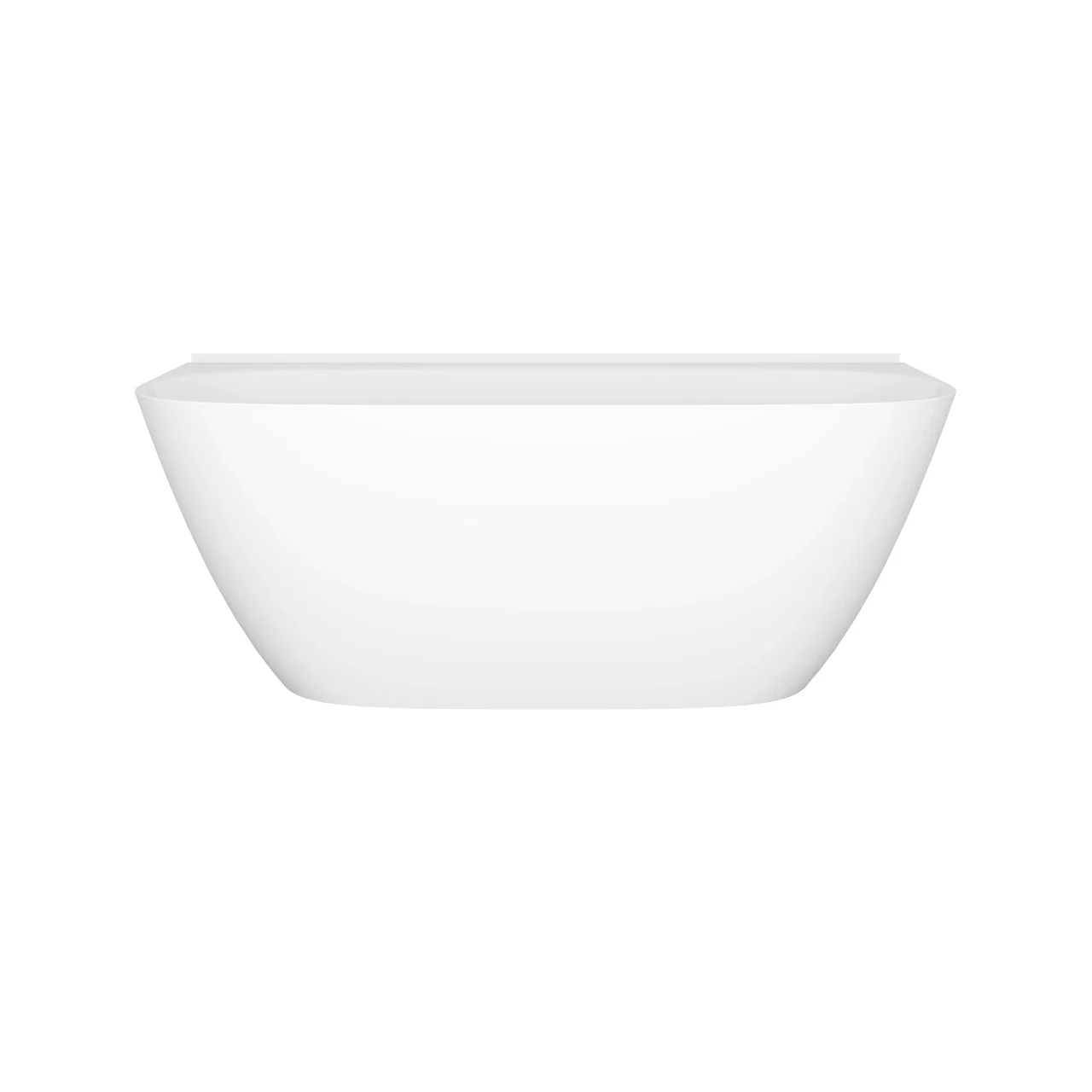 Victoria + Albert Lussari 63" X 30" Freestanding Back To Wall Bathtub With Void And Tile Flange LU4NO