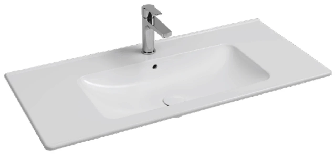 Isvea Evo Flat Washbasin 102 cm 10SB51102