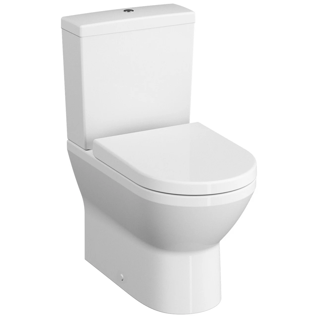 VitrA Integra Close-Coupled Toilet - Back-to-Wall 7043B003-7200