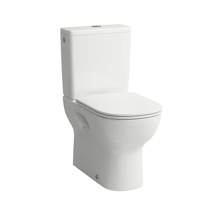 LAUFEN Floorstanding WC65 × 36 × 42 cm close-coupled, rimless H824081