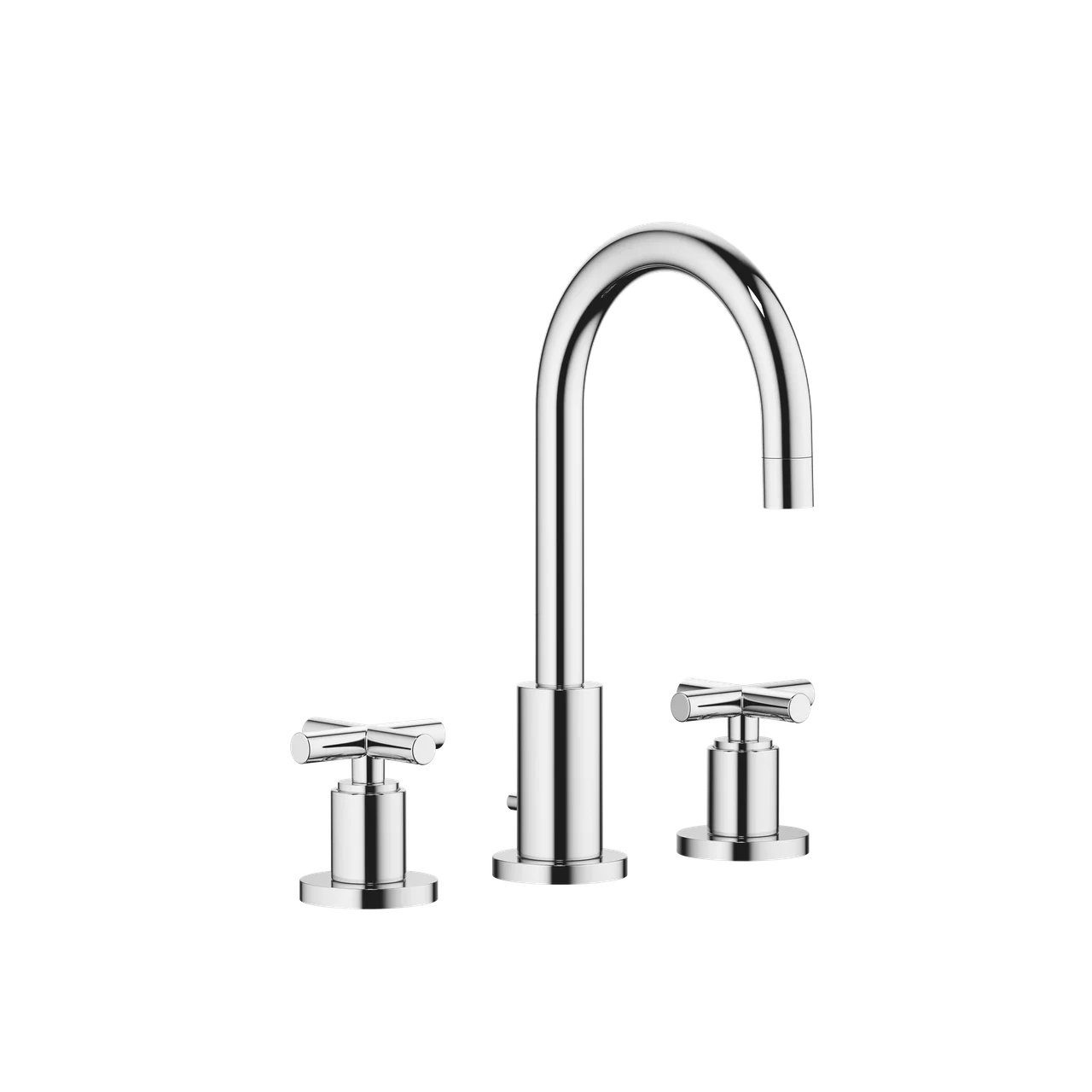 Dornbracht TARA Three-hole basin mixer with pop-up waste 20710892
