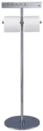 TOTO Free Standing Double Toilet Roll Holder (NEOREST Stick Remote Stand - remote not included)