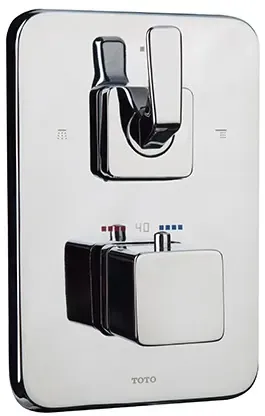 TOTO "Toja" Thermostat Bath & Shower Mixer W/Diverter & Stop Valve ( Old item is TX473ST ) TX473STN