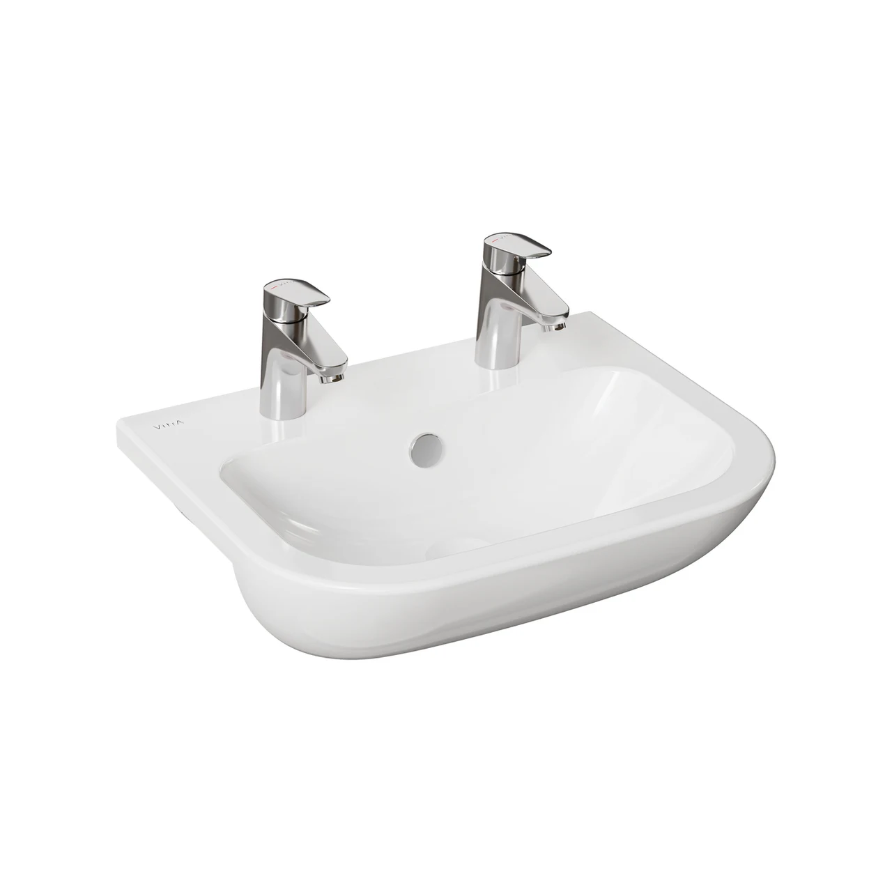 VitrA S20 Semi Recessed Washbasin 5524B003-0022