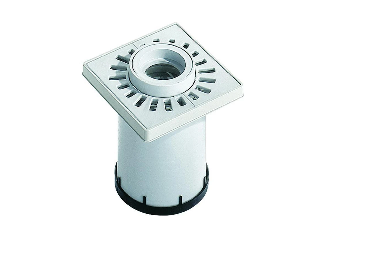 Dallmer Grating KR 10, grate with down pipe insert, 150 x 150 mm 510068