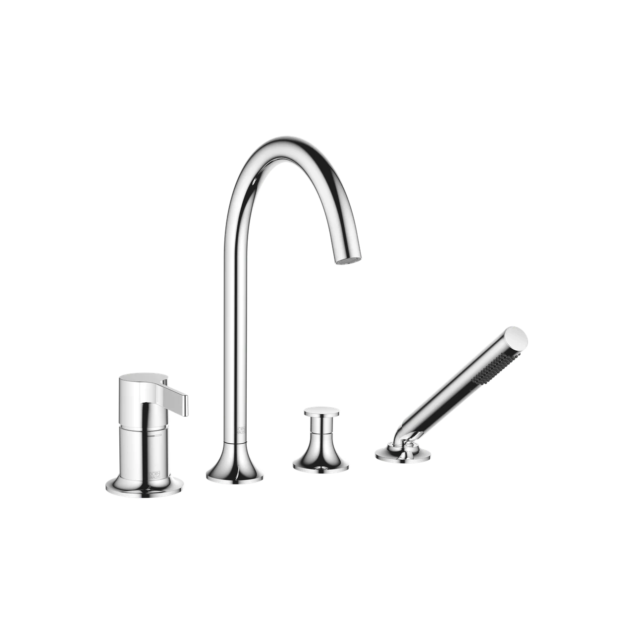 Dornbracht VAIA Bath shower set for bath rim or tile edge installation 27632809