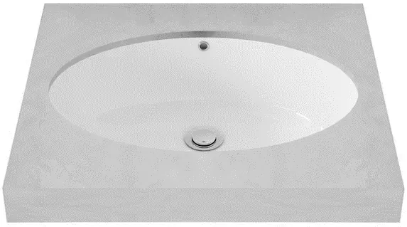 TOTO Under Counter Lavatory (530 x 350 mm) w/ bracket TL516G L548W/F#W