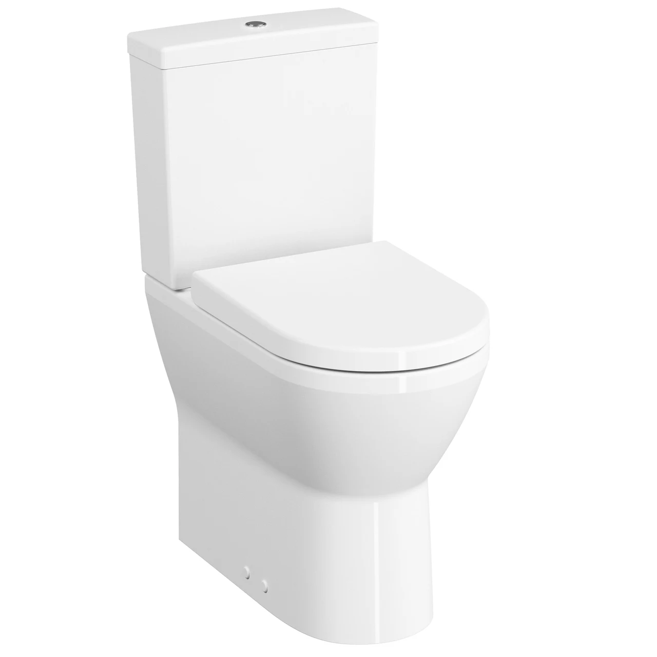 VitrA Integra Close-Coupled Toilet - Back-to-Wall - Comfort Height 7093B003-7200